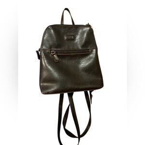 Dark Brown Mini Backpack